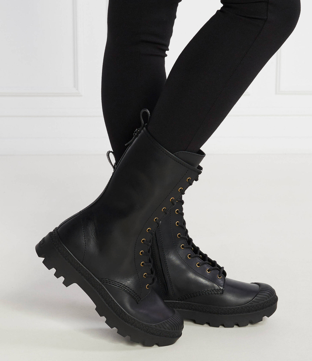 Кожаные ботильоны tasha Coach - черный(CN100)