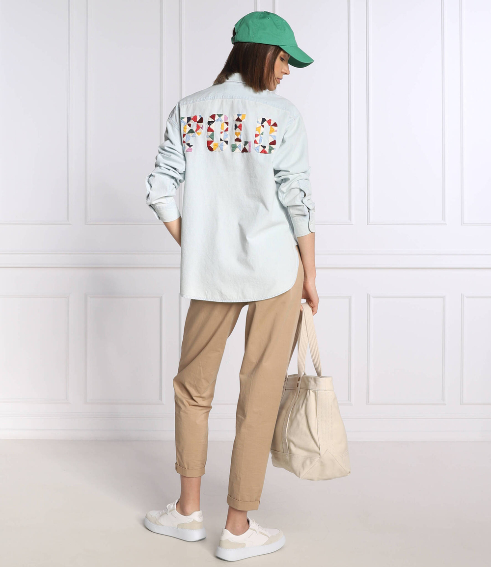 рубашка POLO RALPH LAUREN - голубой(211863971)