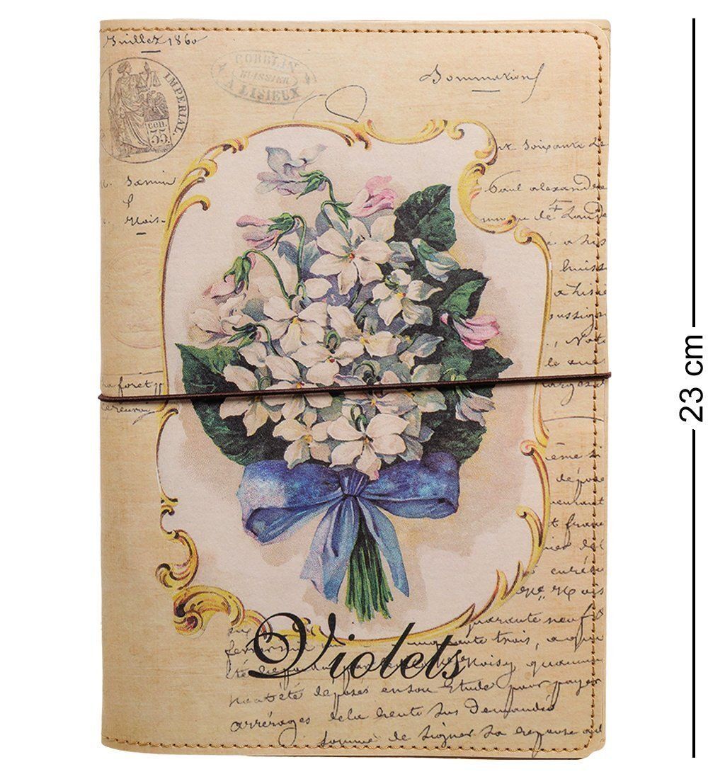TD-08 Блокнот-Органайзер «Букет фиалок»