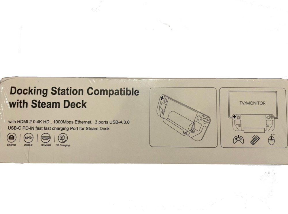 Док-станция  для Steam Deck 6-in-1, зарядное устройство, подставка HC-86