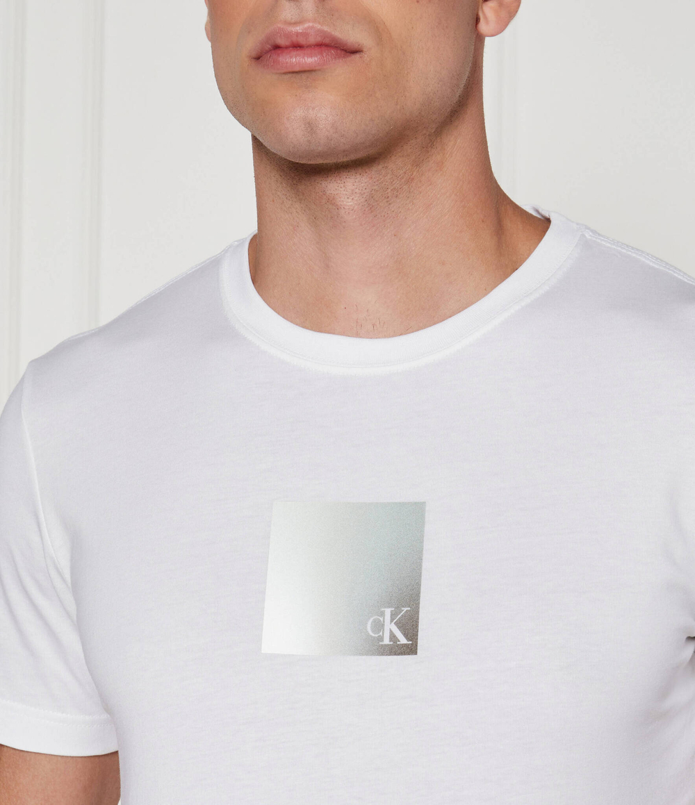 Футболка CALVIN KLEIN JEANS - белый(J30J325686)