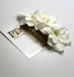 Гребни Pankigno Design с цветками дельфиниума