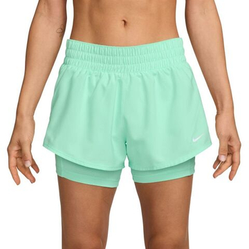 Женские теннисные шорты Nike Dri-Fit One 2-in-1 - mint foam/reflective silver