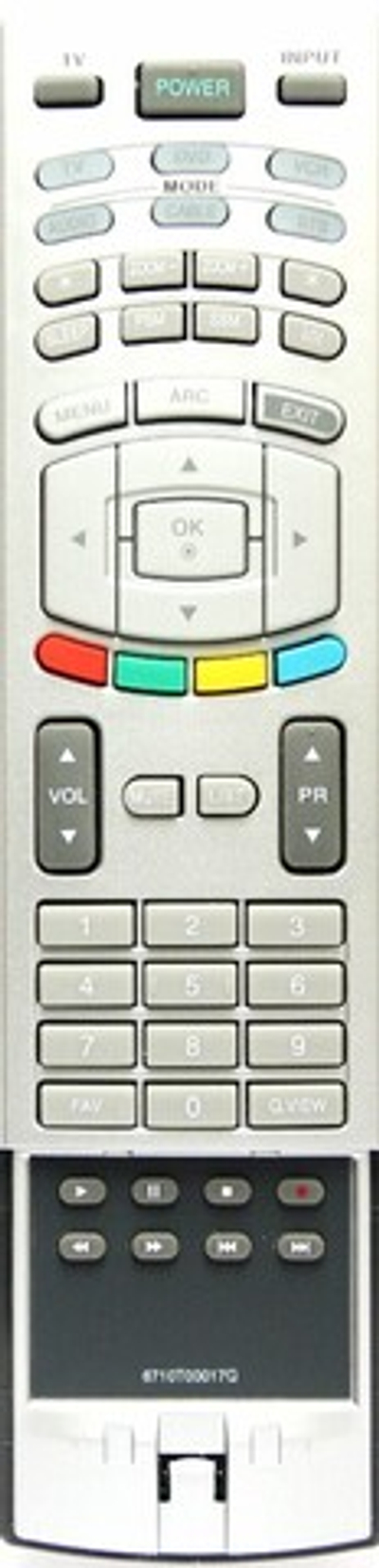 Пульт 6710T00017Q (LCD TV) для телевизора LG