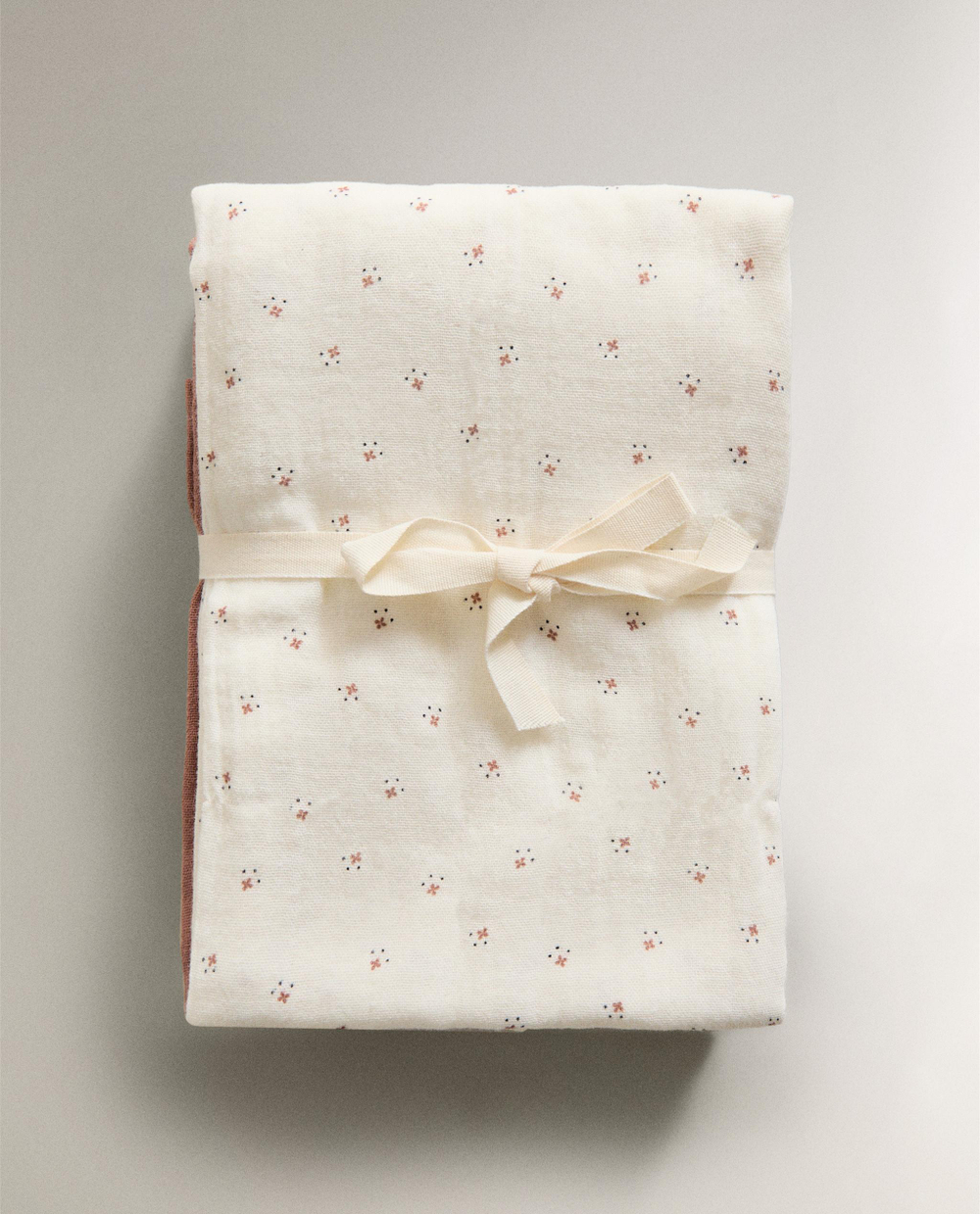Zara Home Муслиновые салфетки из хлопка, экрю, 55x55 см (3 шт.) · 4602/767