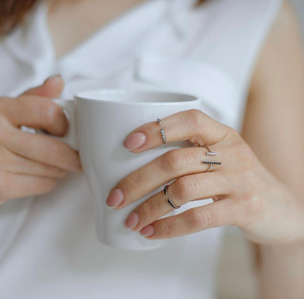 Кольцо М004-7-1-1 Серебро 925