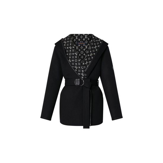 Louis Vuitton Укороченный бушлат с поясом