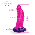 Фаллоимитатор Bior toys Magic Hero на присоске, 17,5 см