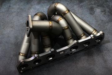 выпускной коллектор Toyota 1JZ-gte non-vvti JZX90 mono-turbo