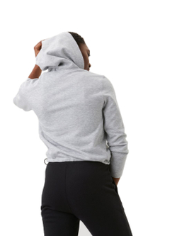 Женская Кофта теннисная Björn Borg Stockholm Soft Hood - light grey melange