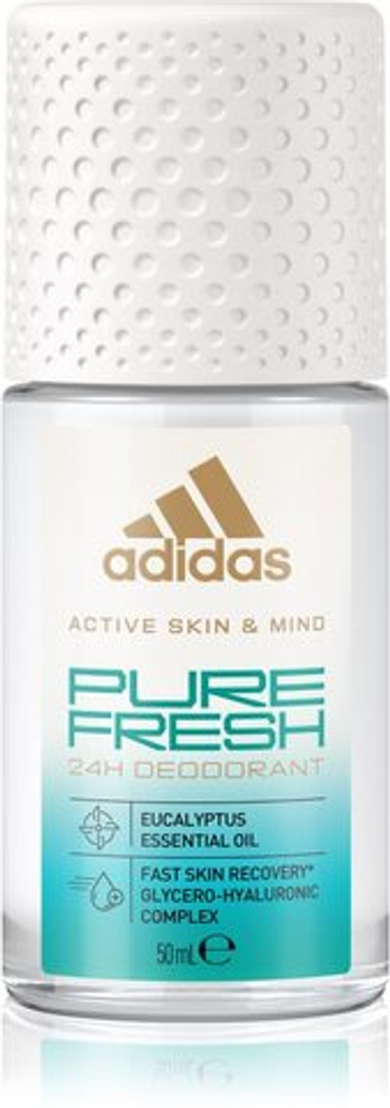 Adidas Pure Fresh - роликовый дезодорант 24 часа /   50  ml  / GTIN 3616303442897