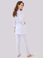 Блуза медицинская Бл-308к3/4 клеон проф белая