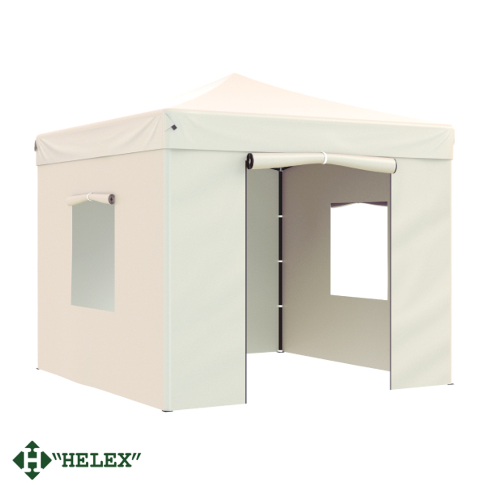 Тент-шатер быстросборный Helex 23101 3х3м полиэстер бежевый