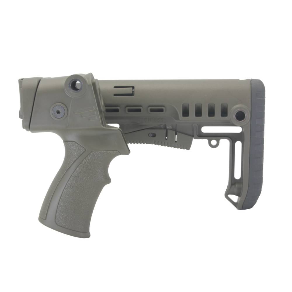 Пластиковый приклад Бекас, DLG Tactical. Черный
