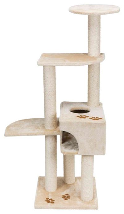 Домик для кошки Alicante, 142 см, плюш, бежевый, Trixie