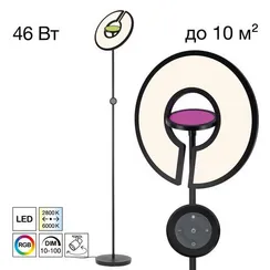 CL810031 LOONG RGB Черный Торшер