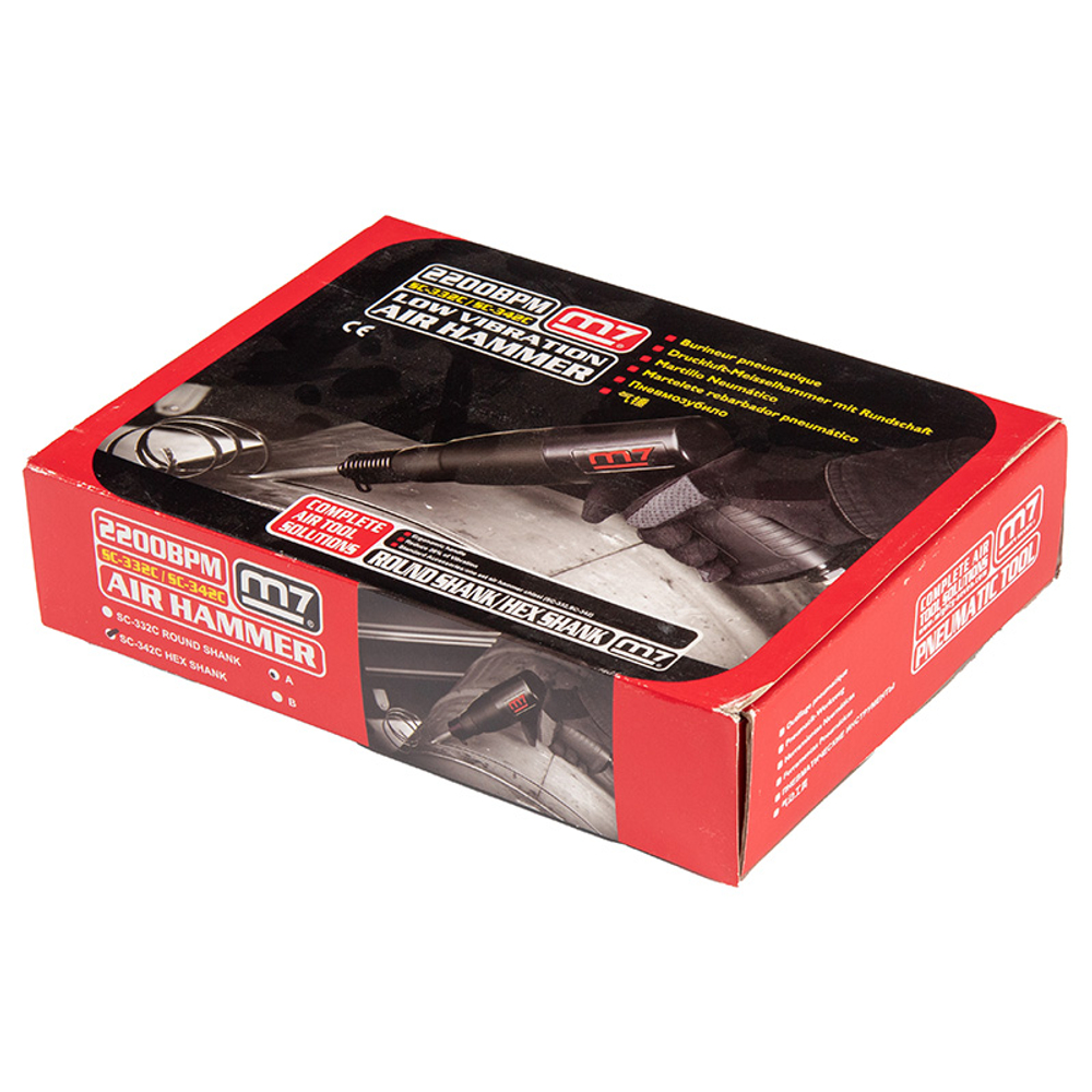 MIGHTY SEVEN (SC-342C) Пневмозубило 10 мм, 2200 уд/мин