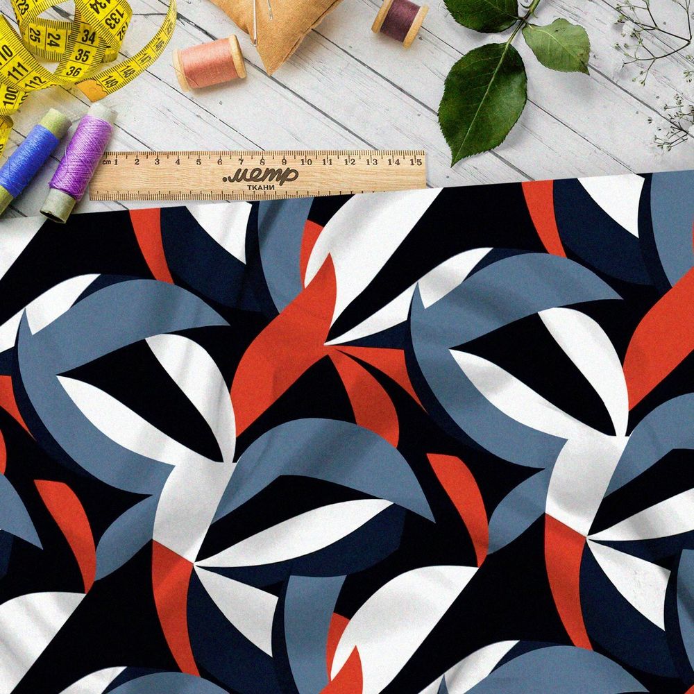 Ткань премиум Оксфорд 600D живописные мелодии души