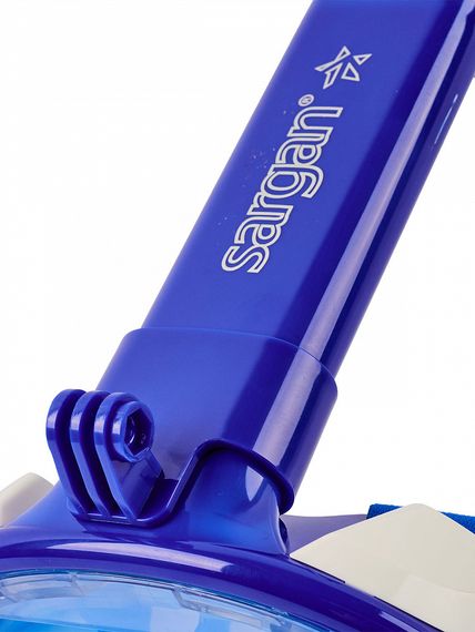 Маска полнолицевая Sargan Планета океан 2.0 синий/белый