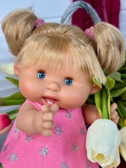 Пупс Nines 26см PEPOTE с закрывающими глазками (N804A)