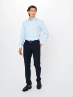 Сорочка GROSTYLE TRENDY Comfort Bamboo Slim fit "Голубой"