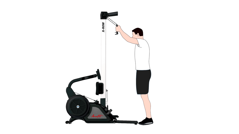 Impulse HSR007 (X-ROW) профессиональный лыжно-гребной тренажер
