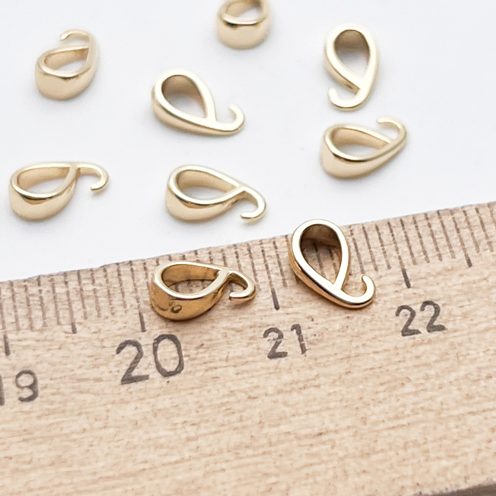 Бейл, цвет золото, размер 8*2,5 мм, цена за 1 шт