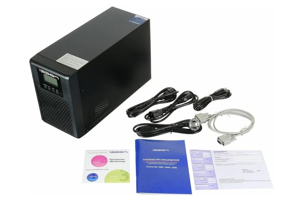 Источник бесперебойного питания IPPON Innova G2 3000 2700Вт 3000ВА черный