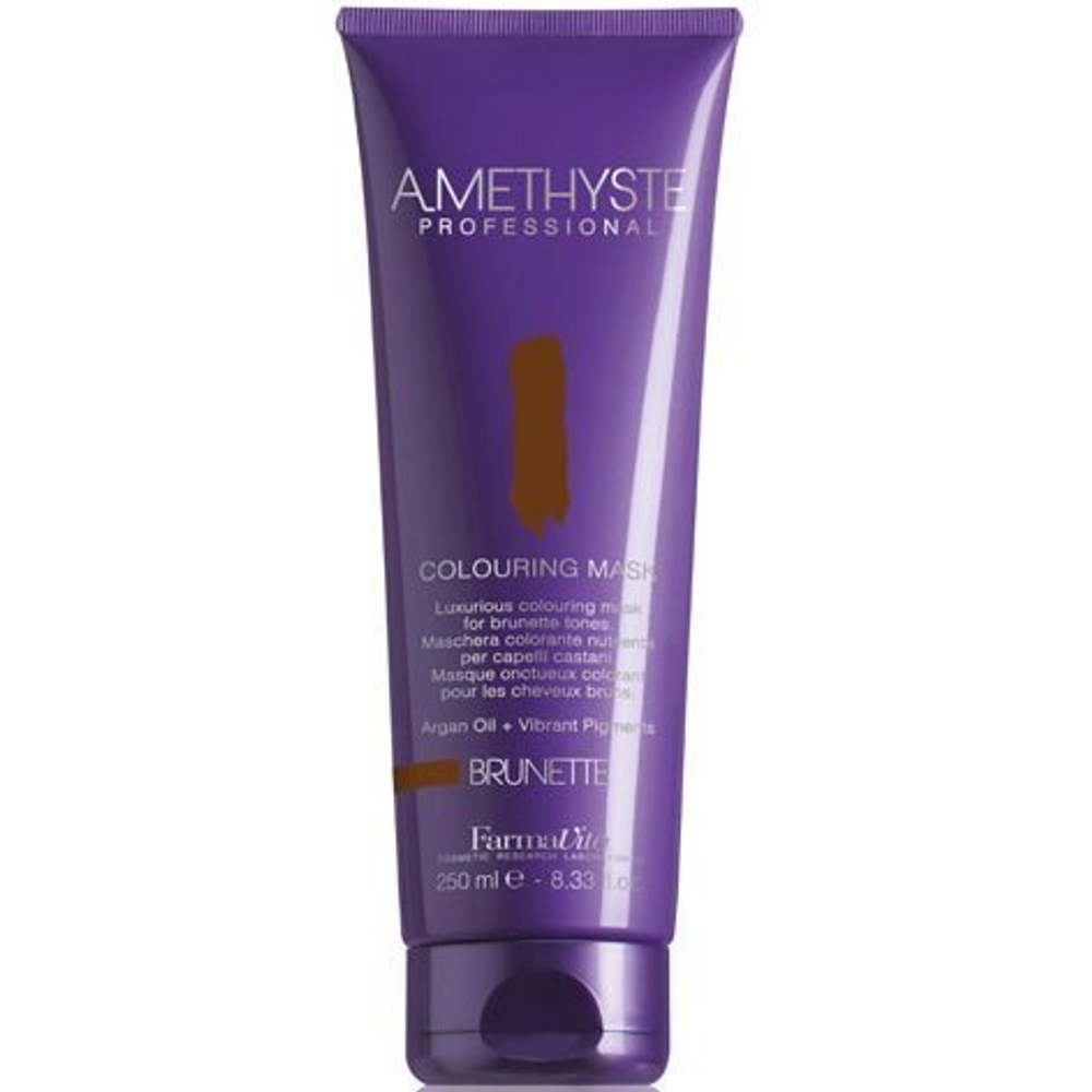 Оттеночная маска для волос - брюнет 250мл Amethyste farmavita