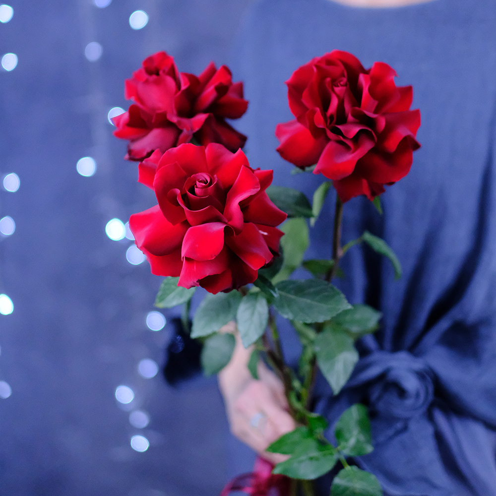 Букет французских роз Red