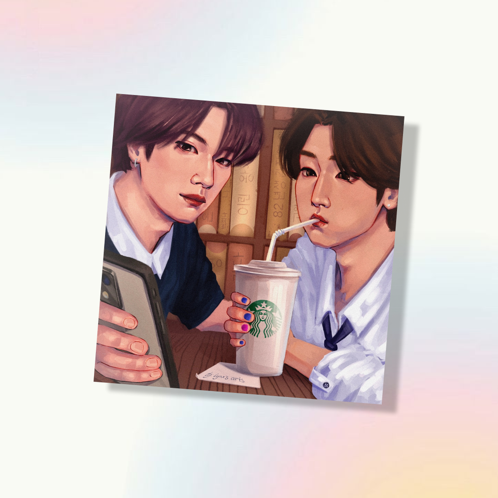 Арт принт / lynx / STRAY KIDS / Минсоны #6