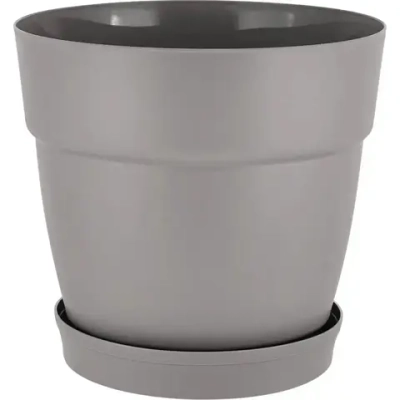 Горшок для цветов InGreen Villa de Fiori с фиксируемым поддоном 2л, D170мм, французский пл