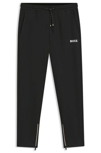 Мужские теннисные штаны BOSS TOC Spin Long - Black
