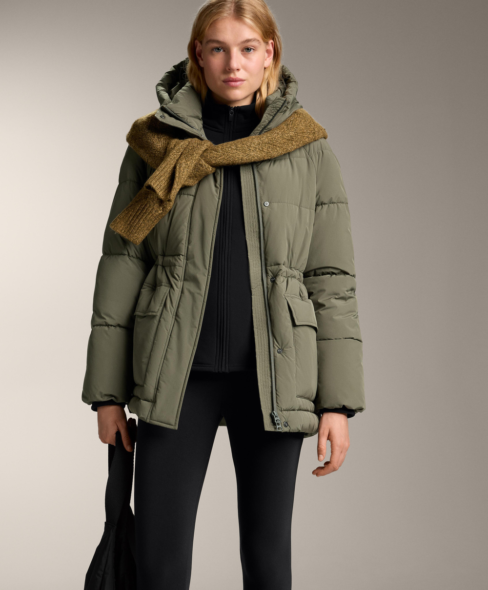 Oysho Сверхтеплая техническая куртка, черный