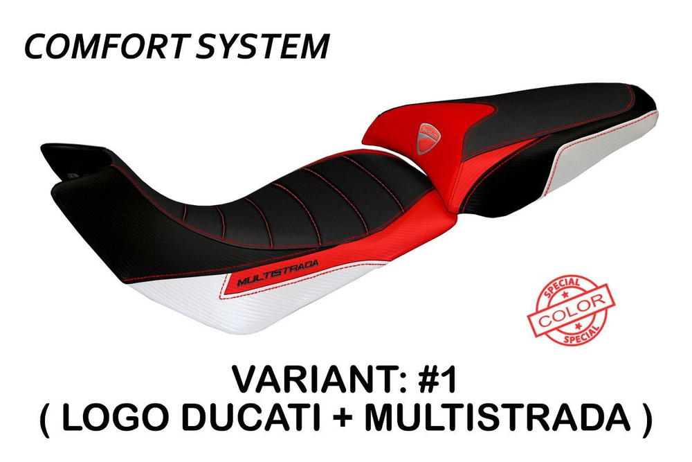 Ducati Multistrada 1200 2012-2014 Tappezzeria Italia чехол для сиденья Trinacri Комфорт