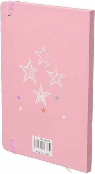 Bloknot A5 Stars pink
