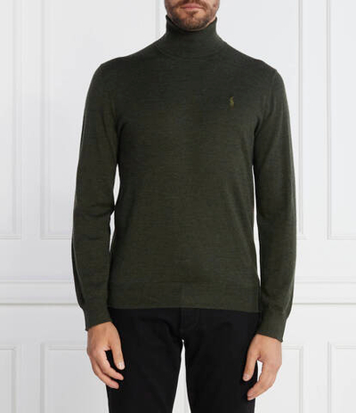 Хлопковый гольф POLO RALPH LAUREN - хаки(710876851)