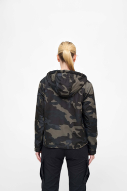 Brandit WOMEN FRONTZIP WINDBREAKER darkcamo