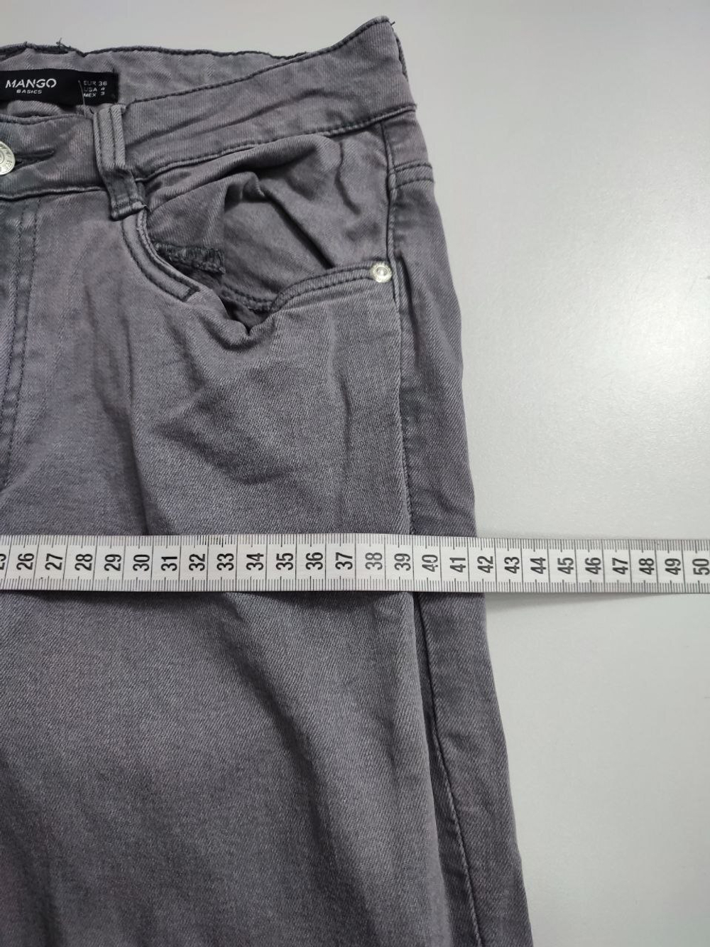 Джинсы Mango серые 42 размер