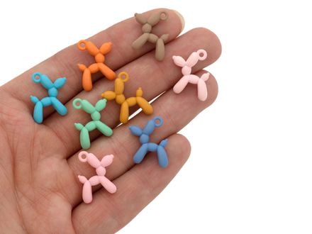 Подвеска Пудель 18,5мм, матовый