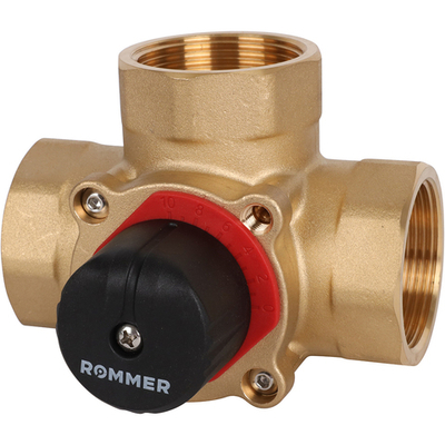 ROMMER трехходовой смесительный клапан 1 1/2" ВР KVs 25