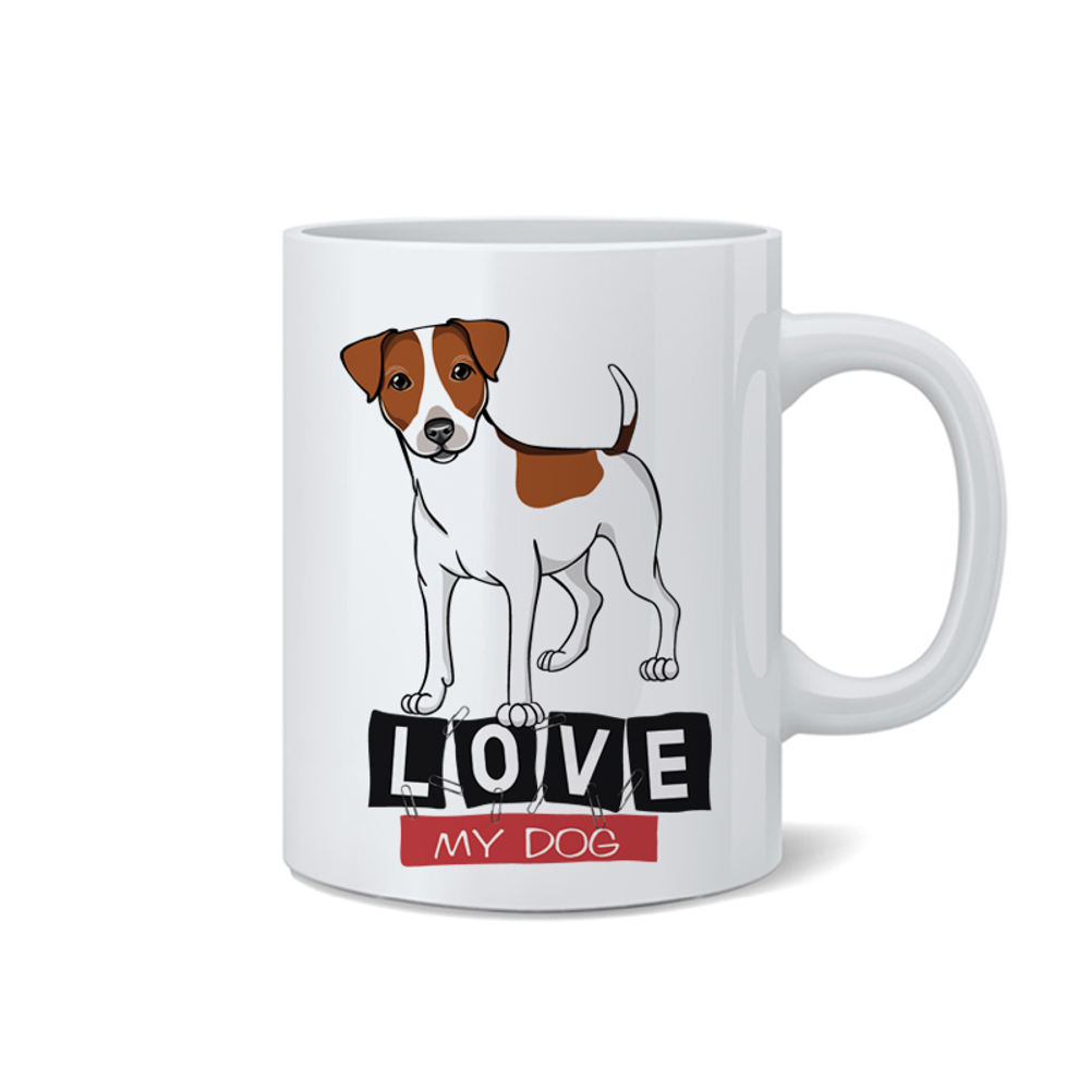 Кружка "Джек - люблю свою собаку"