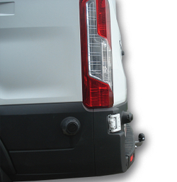Фаркоп(прицепное) Лидер-Плюс для FORD TRANSIT (фургон) 2014 - ...(паспорт и сертификат в комплекте)(без электрики)F122-F