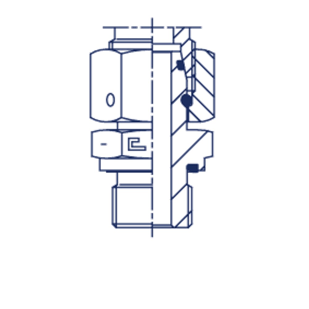 Штуцер FNE DS08 BSP 1/4