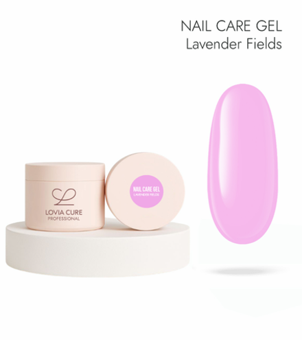 Lovia Cure Nail Care Gel Limit Lavender Fields - Гель моделирующий, 15 мл