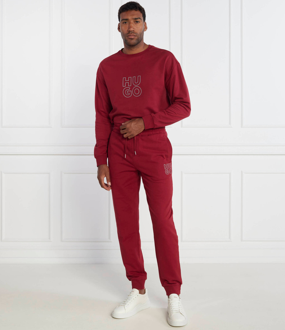 Худи Stacked Hugo Bodywear - бордовый(50501590)
