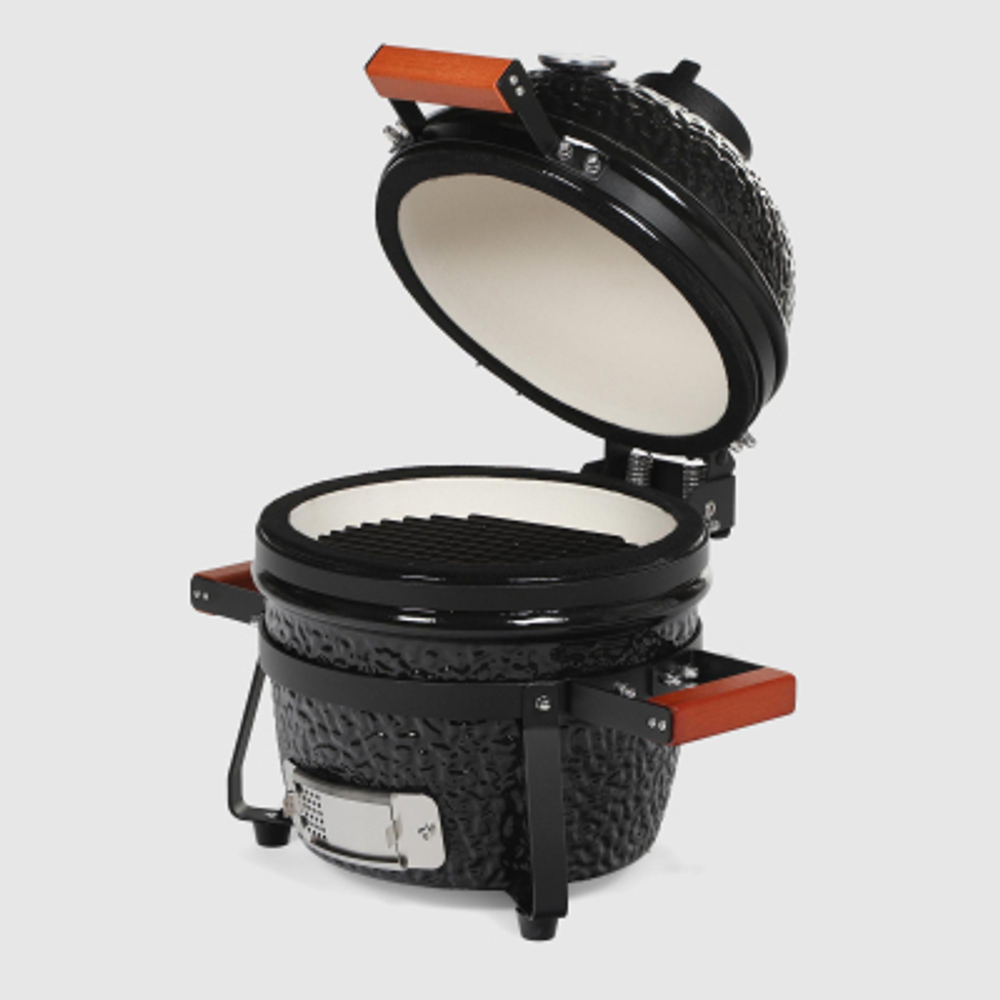 Барбекю гриль керамический Steel Egg BBQ мини 50x38.5x47 см