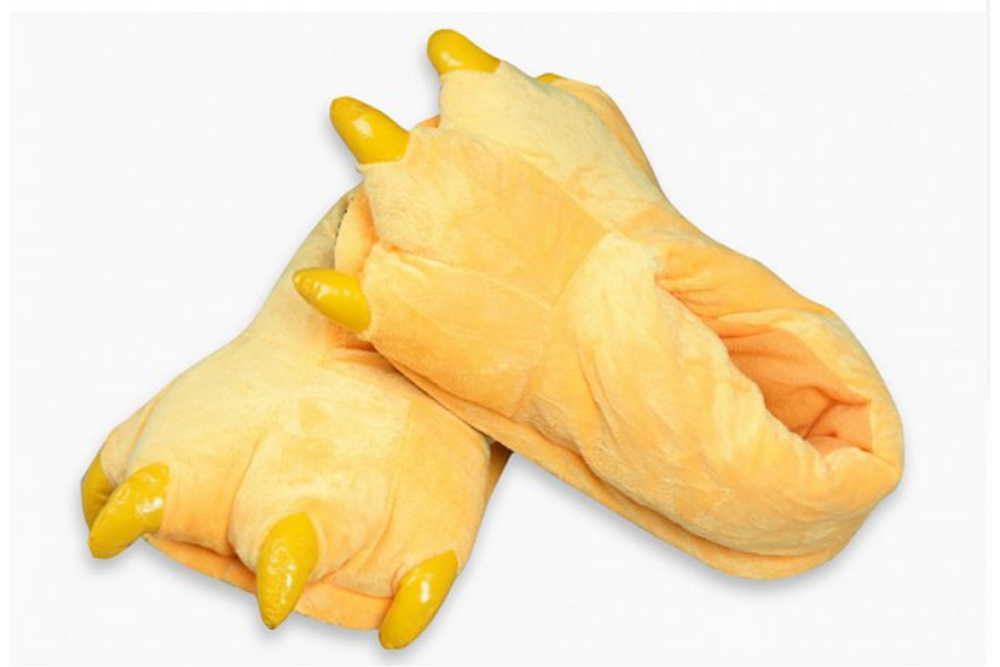 Тапки-лапки FunFur M Охра