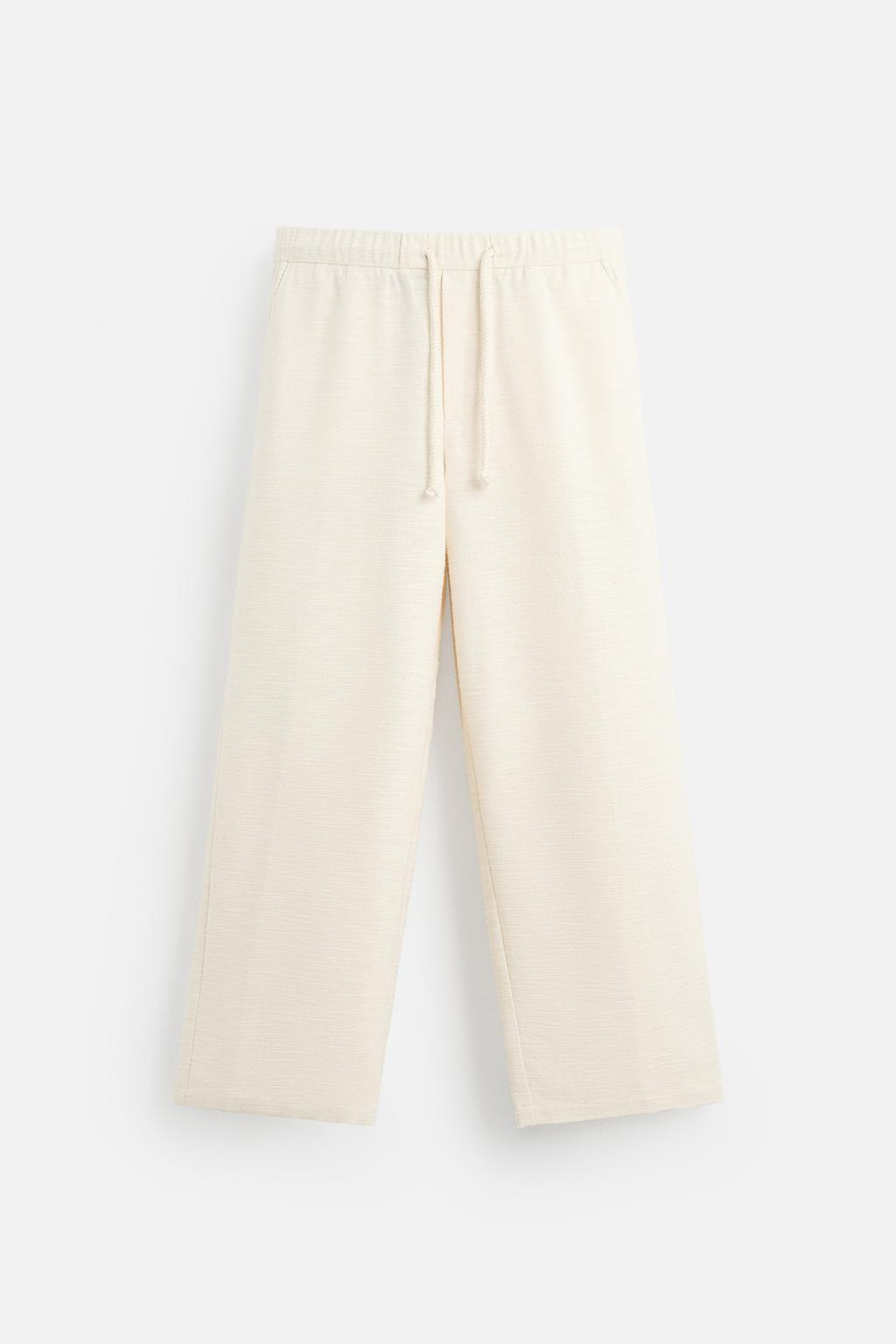 Брюки relaxed fit из рельефной ткани