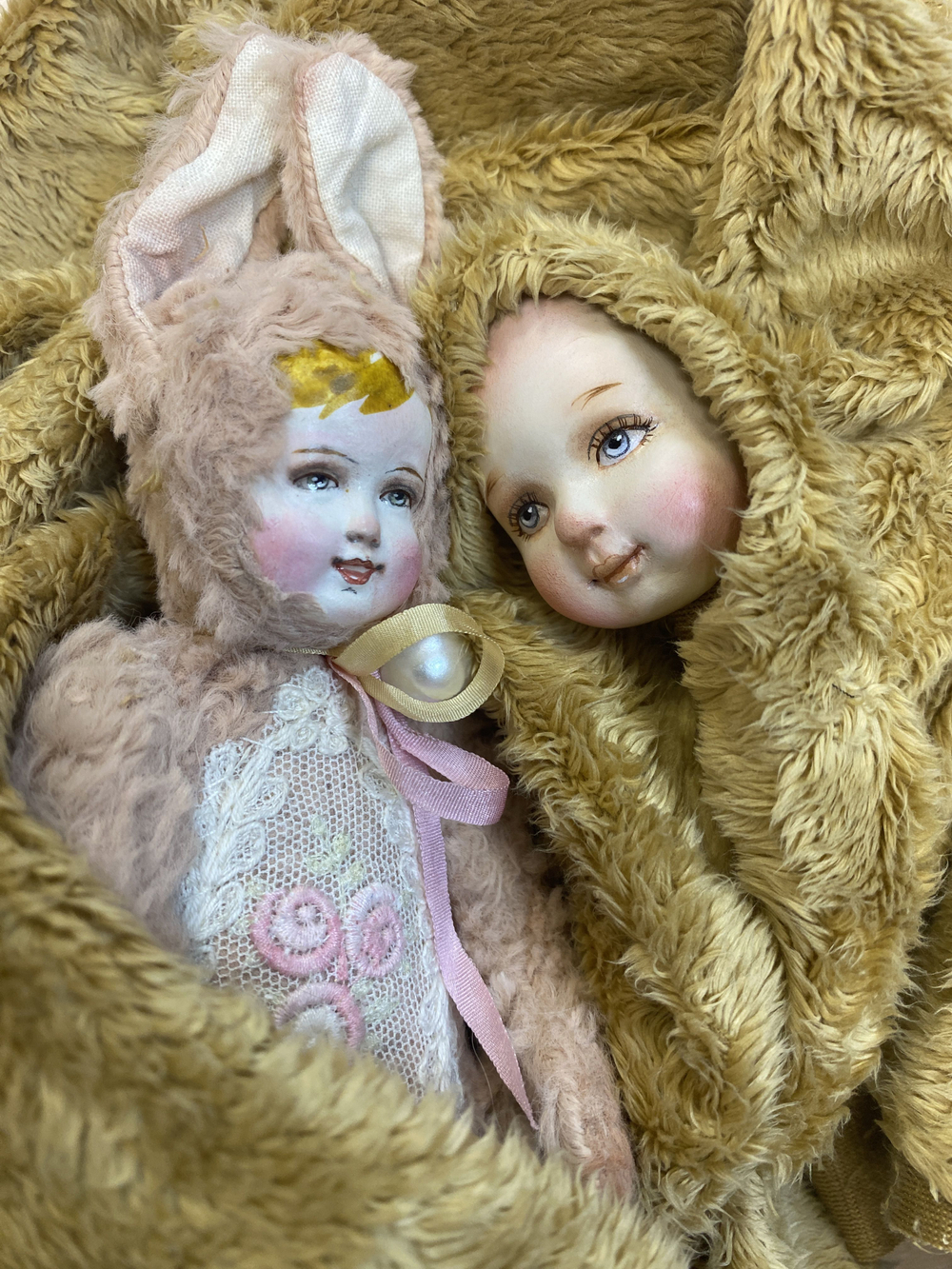 Ткань вискоза - мех для игрушек (Италия) вискоза/полиамид цена за отрез 33х50см